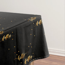 50. Geburtstag schwarzes Gold Hallo 50 Typografie