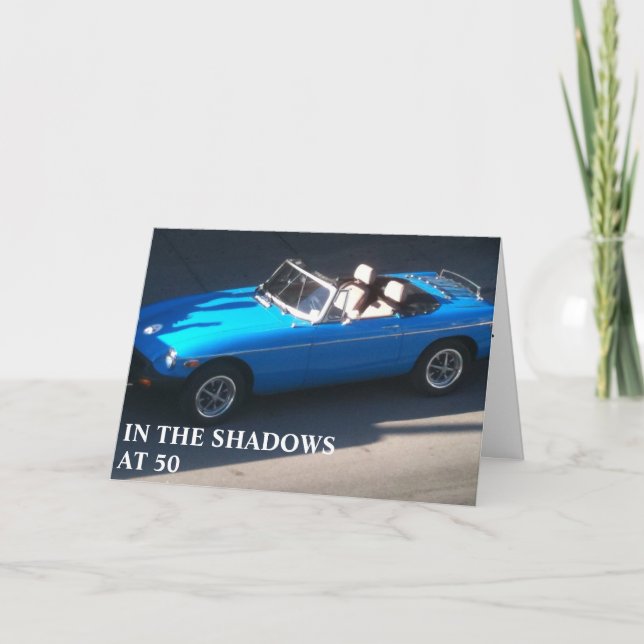 ***50. GEBURTSTAG*** SHINE BABY SHINE KARTE (Vorderseite)