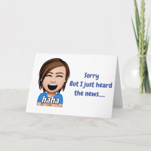 ***50. GEBURTSTAG*** SPASS GLÜCKLICH GEBURTSTAG KARTE