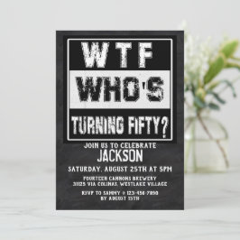 50. Geburtstag, STRAIGHT OUTTA SEINE FÜNFTEN