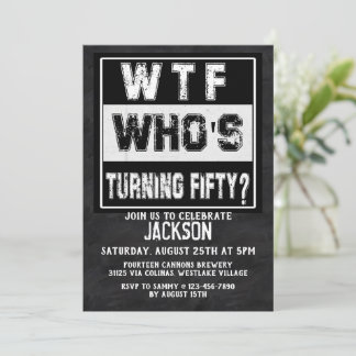 50. Geburtstag, STRAIGHT OUTTA SEINE FÜNFTEN