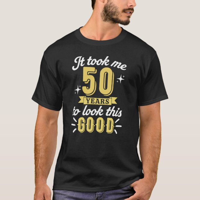 50. Geburtstag T-Shirt (Vorderseite)