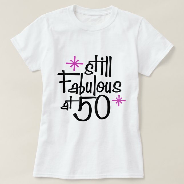 50. Geburtstag T-Shirt (Design vorne)