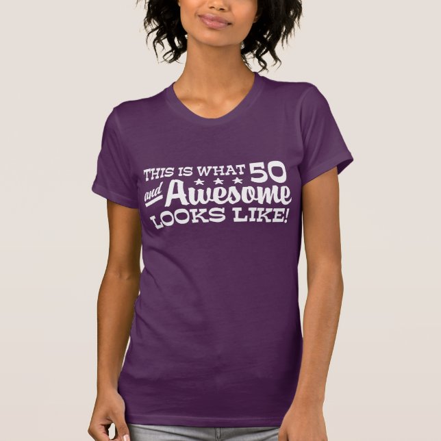 50. Geburtstag T-Shirt (Vorderseite)