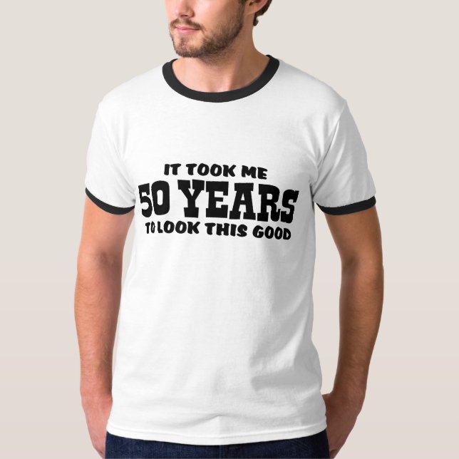 50. Geburtstag T-Shirt (Vorderseite)