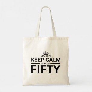 50. Geburtstag Tote Bag Tragetasche