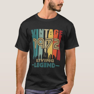 50. Geburtstag Vintag 1972 Lebende Legende 50. Ann T-Shirt