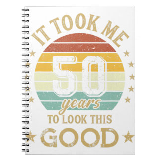 50. Geburtstag Vintage Es dauerte 50 Jahre, um aus Notizblock