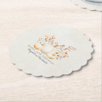 50. Geburtstag White Pumpkin Herbstlaubs Custom