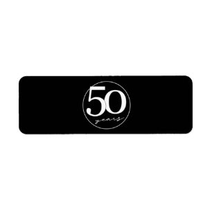 50. Geburtstag Zigarren Siegel Label Gastgeschenk
