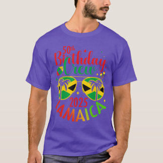 50. Geburtstags-Crew Jamaicarip 2025 Party T-Shirt