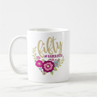 50. Geburtstags-Geschenk-Tasse Kaffeetasse
