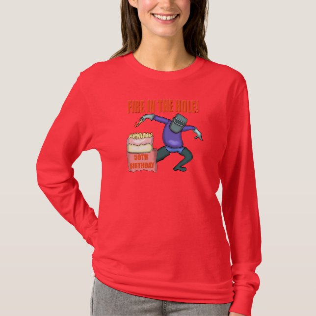 50. Geburtstags-Geschenke T-Shirt (Vorderseite)