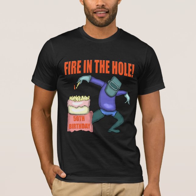 50. Geburtstags-Geschenke T-Shirt (Vorderseite)