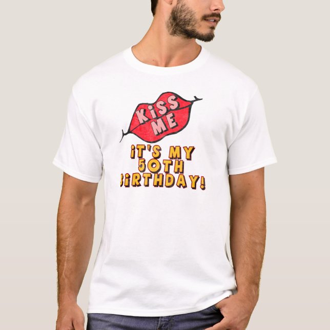 50. Geburtstags-Geschenke T-Shirt (Vorderseite)