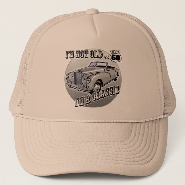 50. Geburtstags-Geschenke Truckerkappe (Vorderseite)