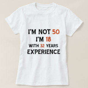 50. Geburtstagsentwürfe T-Shirt