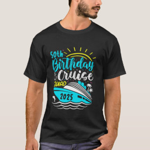 50. Geburtstagsfahrt 2025 Squad Vacation Trip Matc T-Shirt