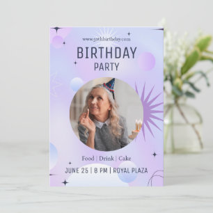 50. Geburtstagsfeier, Foto 50. Geburtstag Einladung