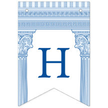 50. Geburtstagsfeier mit Griechischem Tempel in de