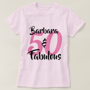 50. Geburtstagsfeier - Persönlich gestaltet T-Shirt