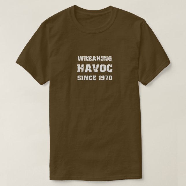 50. Geburtstagsfeier seit 1970 T-Shirt (Design vorne)