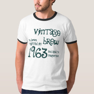 50. Geburtstagsgeschenk 1963 Vintage Brew G234 T-Shirt