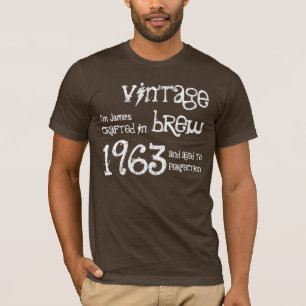 50. Geburtstagsgeschenk 1963 Vintage Brew T-Shirt
