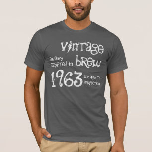 50. Geburtstagsgeschenk 1963 Vintage Brew T-Shirt
