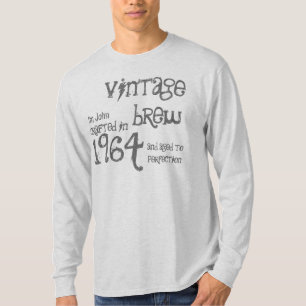 50. Geburtstagsgeschenk 1964 Vintage Brew Grau G21 T-Shirt