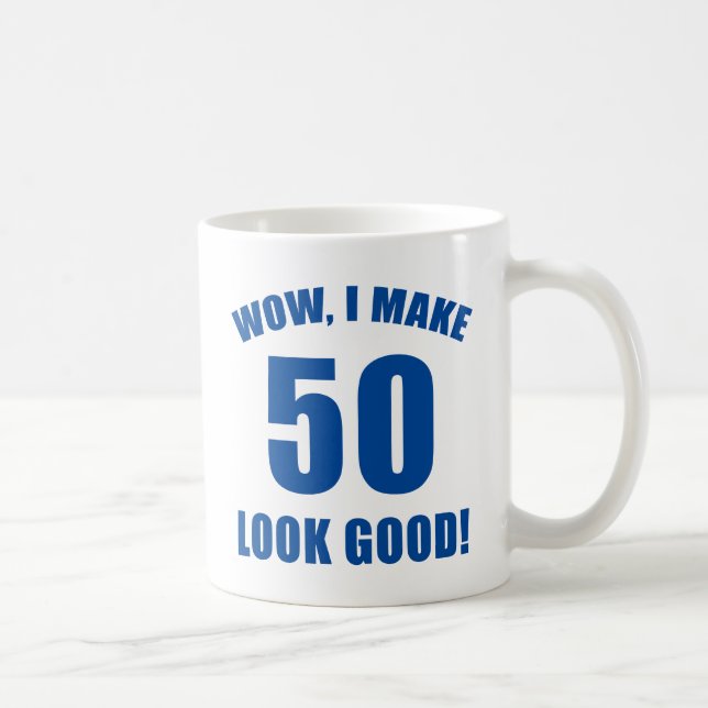 50. Geburtstagsgeschenk (b) Tasse (Rechts)