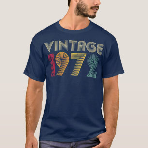 50. Geburtstagsgeschenk Classic 1972 Vintag Männer T-Shirt
