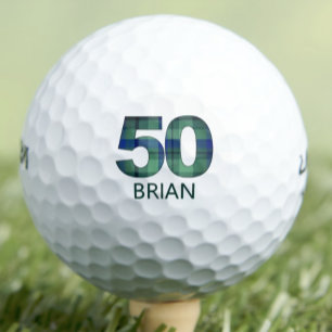 50. Geburtstagsgeschenk für Kollegen – Stil im bla Golfball