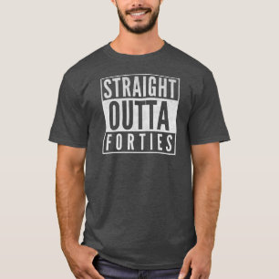 50. Geburtstagsgeschenk Lustig Straight Outta Four T-Shirt