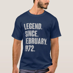 50. Geburtstagsgeschenke - Legende seit Februar 19 T-Shirt