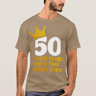 50. Geburtstagslegende T-Shirt