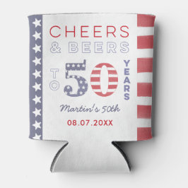 50. Geburtstagsparty Dosenkühler