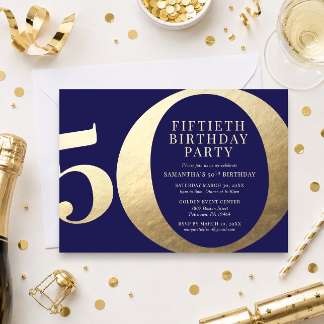 50. Geburtstagsparty Einladung (Von Creator hochgeladen)