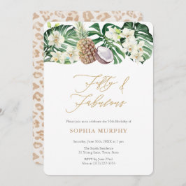 50. Geburtstagsparty Einladung