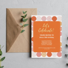 50. Geburtstagsparty Invitati Foil Holiday Card