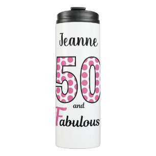 50. Geburtstagsparty Thermosbecher