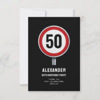 50. Geburtstagsschild - ALLES ALTER