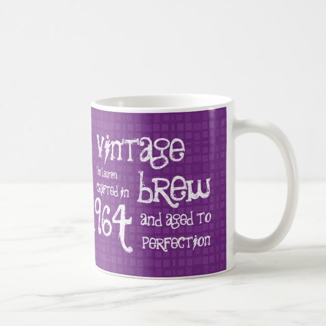50. GeburtstagVintager Brew oder irgendein Jahr Tasse (Rechts)