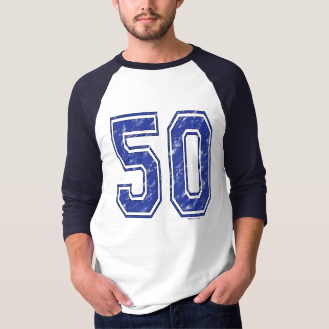 50 Gewohnheit Jersey T-Shirt (Vorderseite)