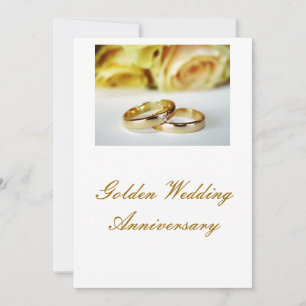 50. goldene Hochzeit Einladung