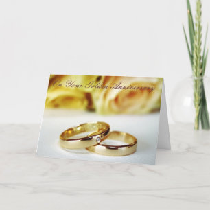 50. goldene Hochzeit Karte