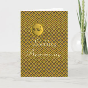 50. goldene Hochzeit Karte