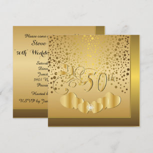 50. goldene Hochzeitstage Einladung