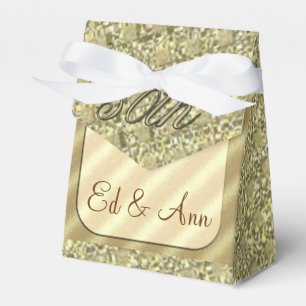 50. Goldener Jahrestags-Bevorzugungs-Kasten Geschenkschachtel
