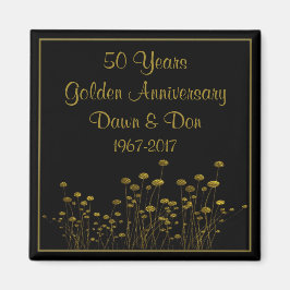 50. Goldenes Jahr Magnet